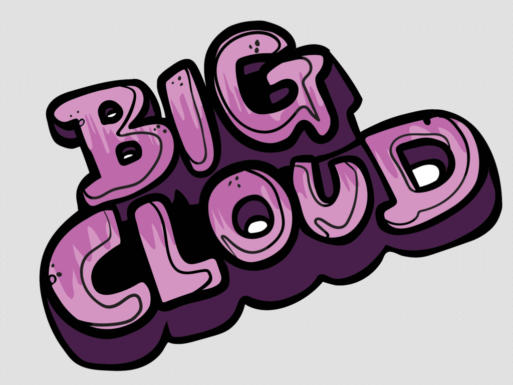 big cloud presents